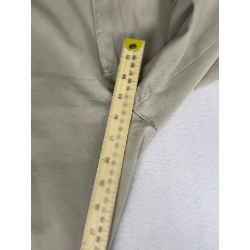 Polo Ralph Lauren Prospect Pants Men's Chino‎ Beige Flat Front Size 42x32